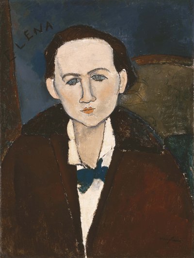 Elena Povolozky by Amedeo Modigliani